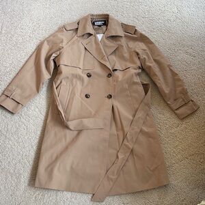 Lands' End Tan Outerwear Jacket